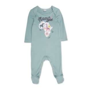 NAARTJIE Onesie Sage Zoo