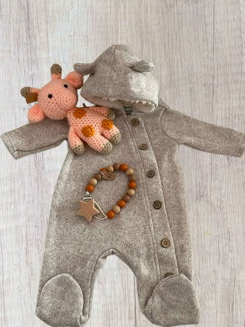 Sherpa Hooded Onesie