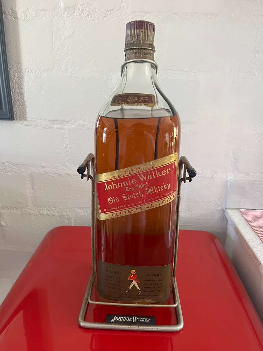 Vintage 4.5 Litre Johnnie Walker Red Label