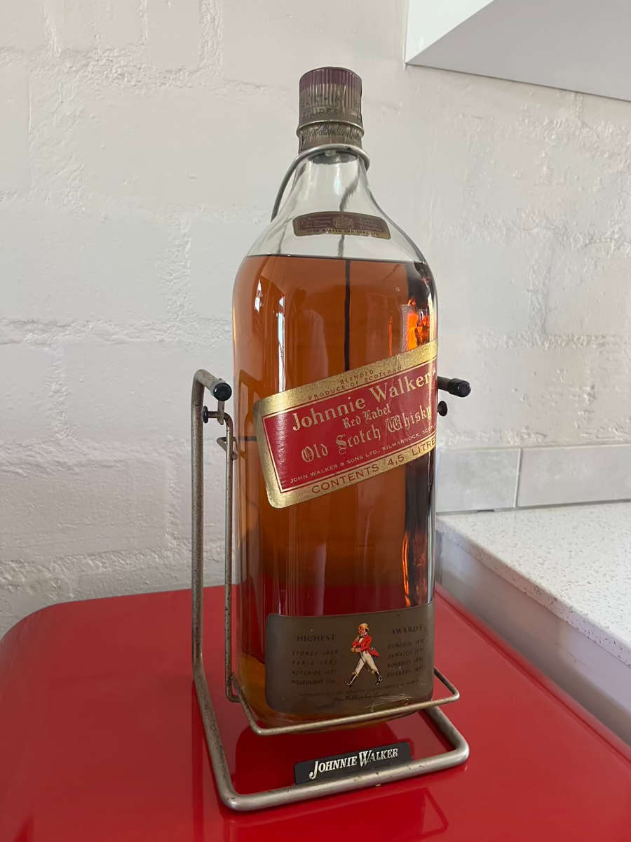 Vintage 4.5 Litre Johnnie Walker Red Label