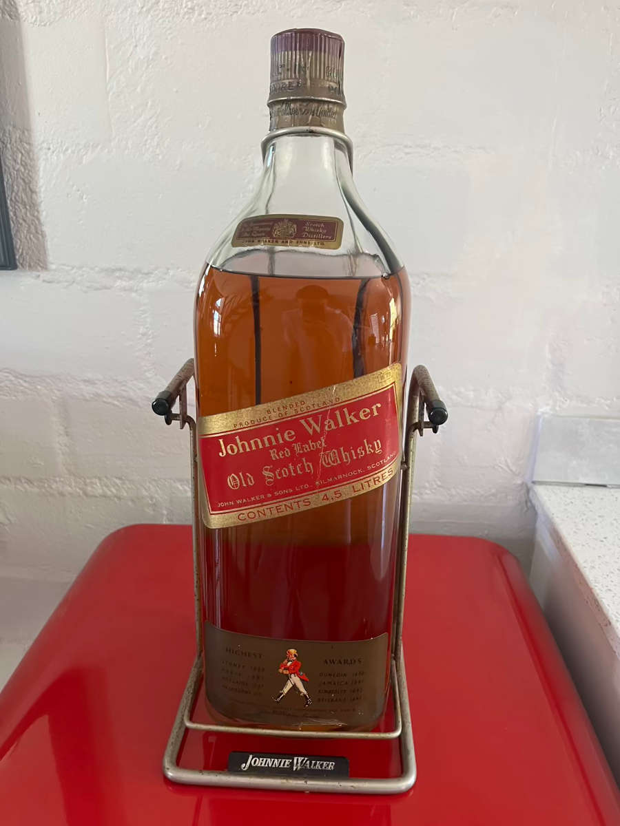 Vintage 4.5 Litre Johnnie Walker Red Label