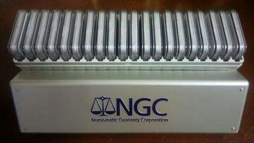 NGC Silver Storage Slab Box "Store up to 20 Graded Coins"