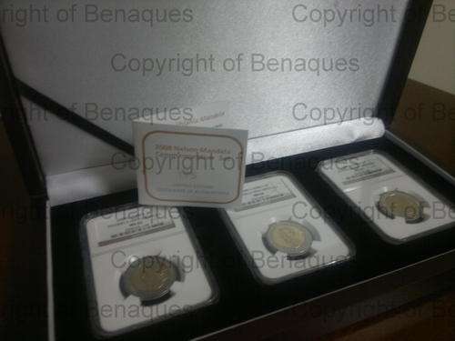 Limited Edition 2008 Nelson Mandela Commemorative set "Only 500 Produced" ****Last one Left****