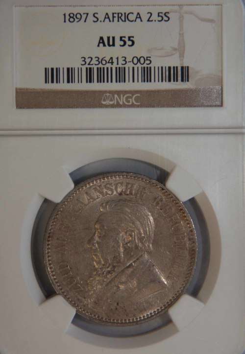 1897 ZAR 2.5 Shillings