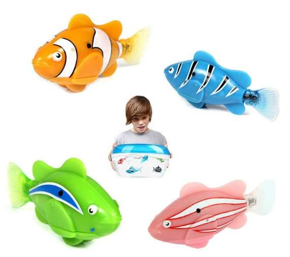 Special Order ROBO FISH- BEST PRICE ON BOB!!! 4 COLOURS TO CHOOSE FROM