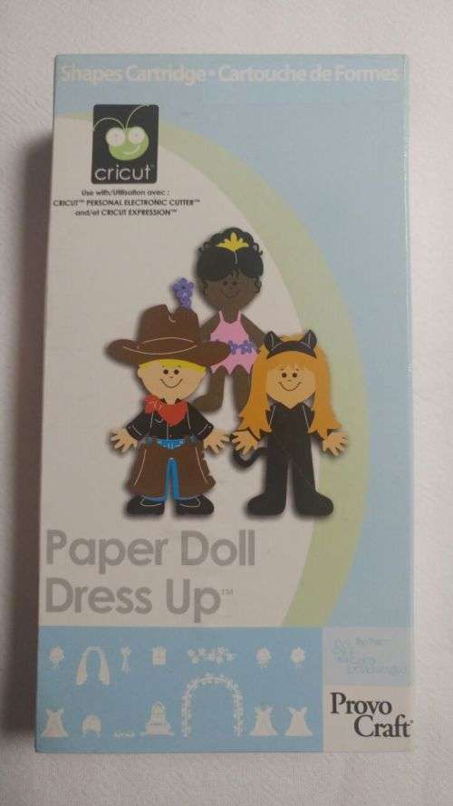 Cricut Cartridge Paper doll dress up