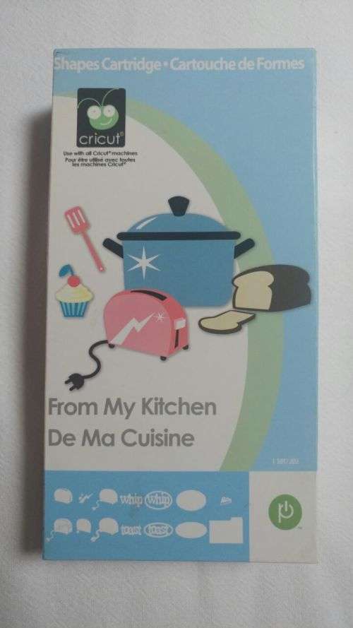 Cricut Cartridge From my kitchen