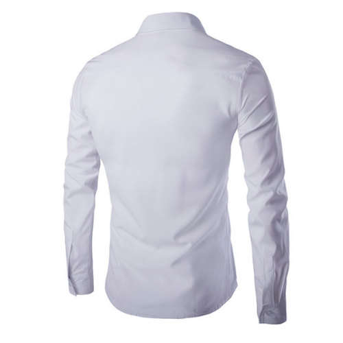 Men's Shirt-White and Red