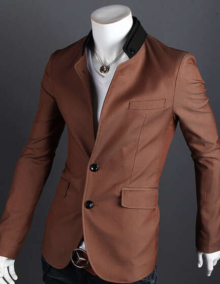 Men's Stylish Brown Coat