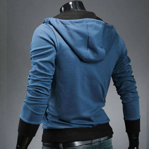 Men's Sexy Blue Coat