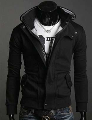 Men's Black Men Coat