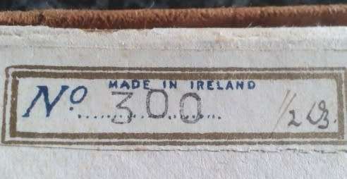 Six boxed vintage Irish linen gents hankies