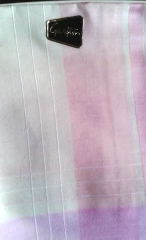 Six gorgeous boxed Grafton checked cotton hankies