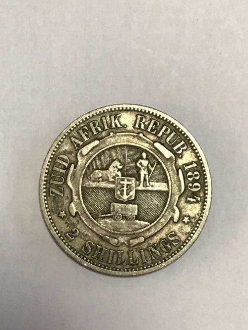 ## 1894 ZAR 2 SHILLINGS : NOT GRADED#