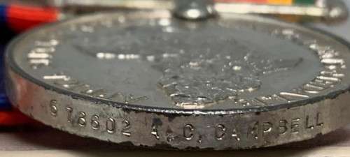 WW2 : AD CAMPBELL (SET OF 4 ) NO 578602