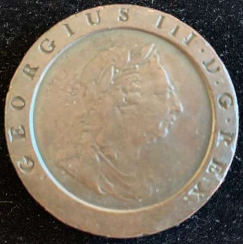 ***1797 BRITISH CARTWHEEL PENNY