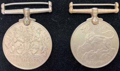 WW11 :JH RODES ( 2 MEDALS)