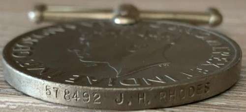 WW11 :JH RODES ( 2 MEDALS)