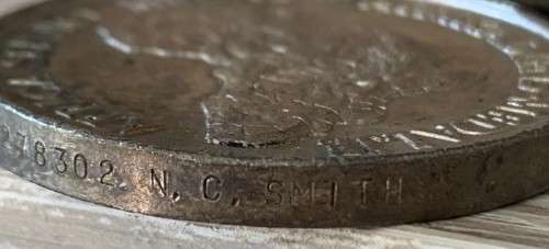WW11 NC SMITH (2 MEDALS)