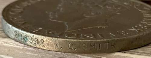 WW11 NC SMITH (2 MEDALS)