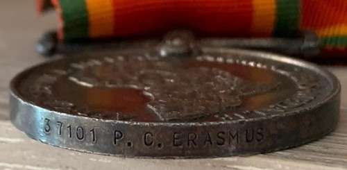 WW11 PC ERASMUS (2 MEDALS) NO 37101