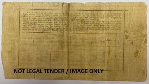 S.A. 10 Pond Gouvernements Noot, No: 322A, of 1 March 1900, Pietersburg.