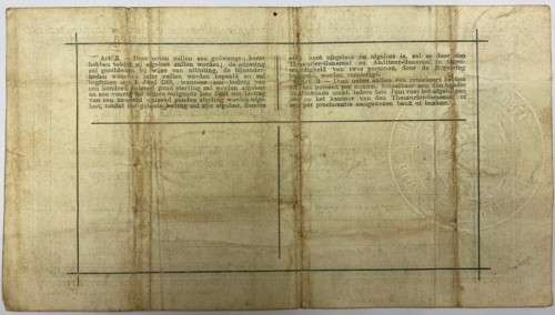 S.A. 10 Pound Gouvernements Noot, 28 Mei 1900