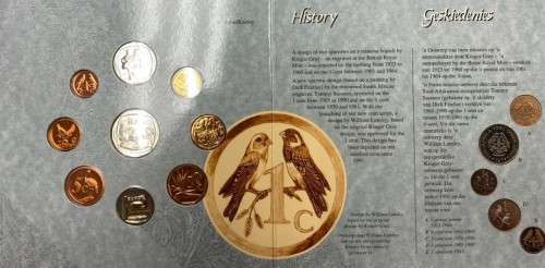 1994 Brilliant Uncirculated Sparrow Coin Set.