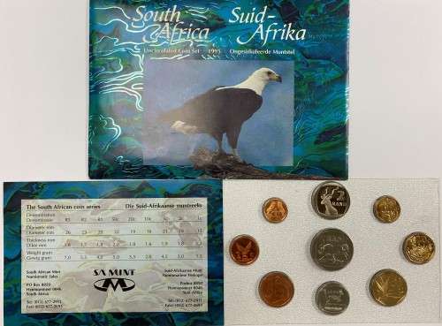 1995 Fish Eagle Uncirculated Proof Coin Set.