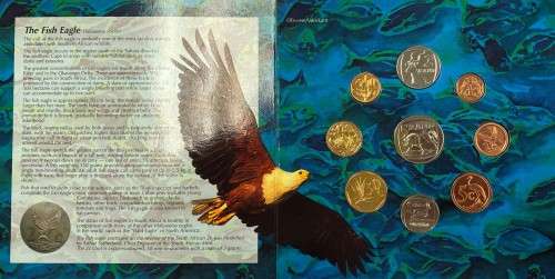 1995 Fish Eagle Uncirculated Proof Coin Set.