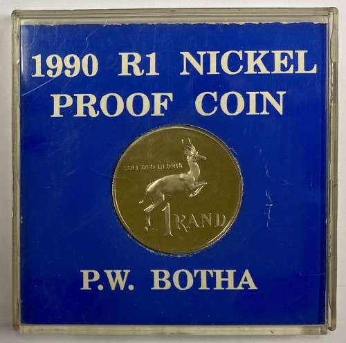 1990 R1 Uncirculated Proof coin