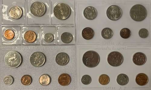 SA  proof coin pack 1987