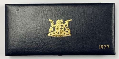 1977 PROOF SET IN BLUE SAM BOX