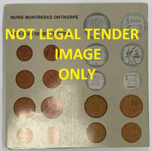 South African Prototype of 1989 coin set example`s by The SA Mint.