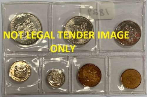 1984 South African Mint Proof Pack.