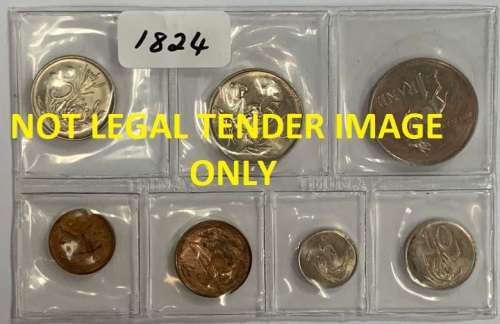 1982 South African Proof Coin Pack.