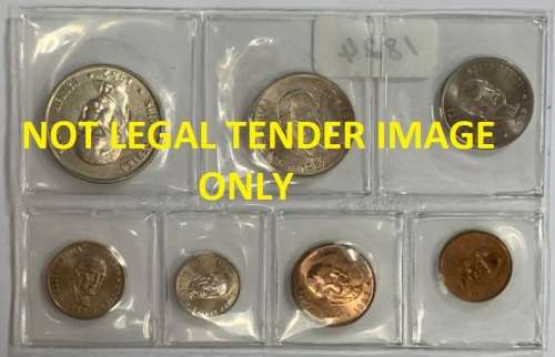 1982 South African Proof Coin Pack.