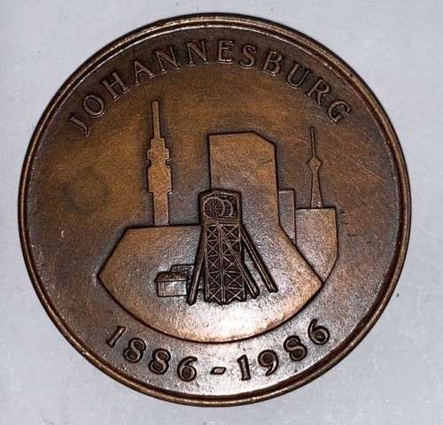 1886 - 1986 Celebrating 100 Years of Johannesburg.