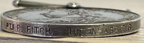 QSA ISSUED TO PTE F FITCH : UITENHAGE NO 889