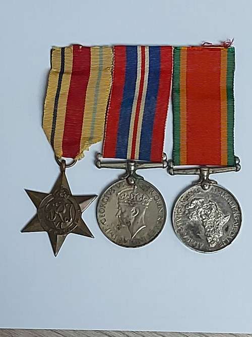 SET OF 3 WW 2 MEDALS FOR JOHNSTONE
