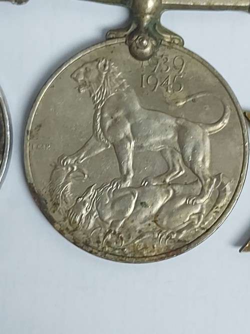 SET OF 3 WW 2 MEDALS FOR JOHNSTONE