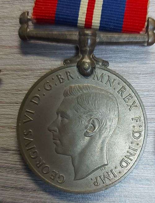 4 x WW2 MEDALS ISSUED TO TSD BROOKS