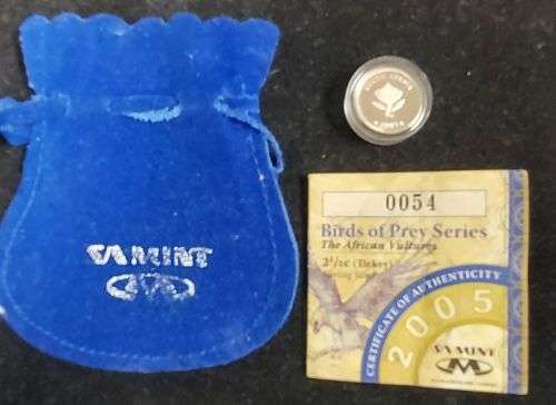 2005 PROOF TICKEY - BIRDS OF PREY SERIES