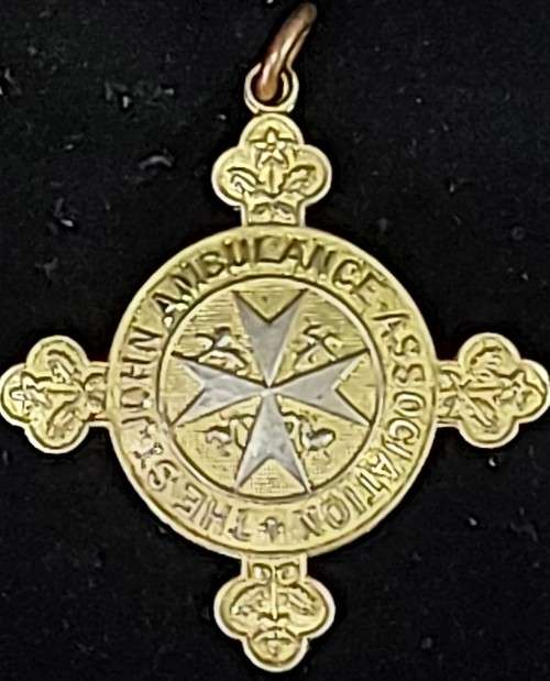 Service Medal of the Order of St John &St Johns Association medal