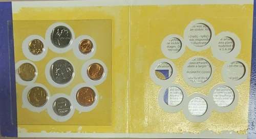 1998 Brilliant Uncirculated South African Coin Set