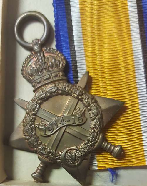 WW1 MEDAL SET FOR F.W.EYLES 3RD M.R