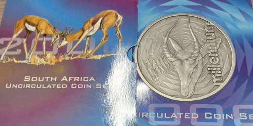 1 X SOUTH AFRICAN 2000 UNCIRCULATED COIN SET