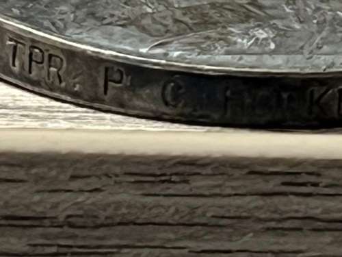 QSA - 2106 TPR, PC HOOKER S.A LI  HORSE - WITH 2 MINIATURE WAR MEDALS