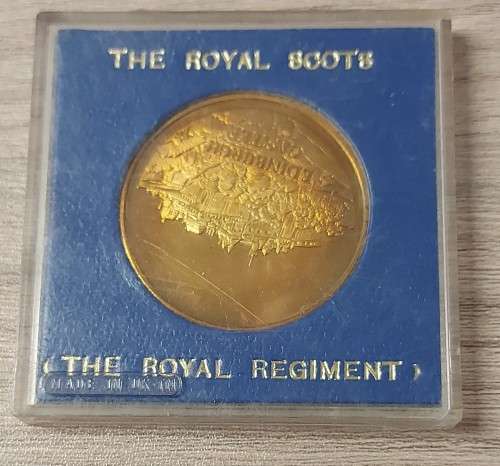 THE ROYAL SCOTTS - EDINBURG CASTLE MEDAL