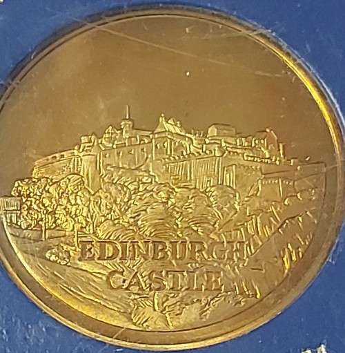THE ROYAL SCOTTS - EDINBURG CASTLE MEDAL
